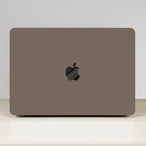 Taupe New Pro Mac Hard Protective Case Personalized Name For Macbook Air 11/13 Pro13/14/15/16 2008-2021 12 Inch