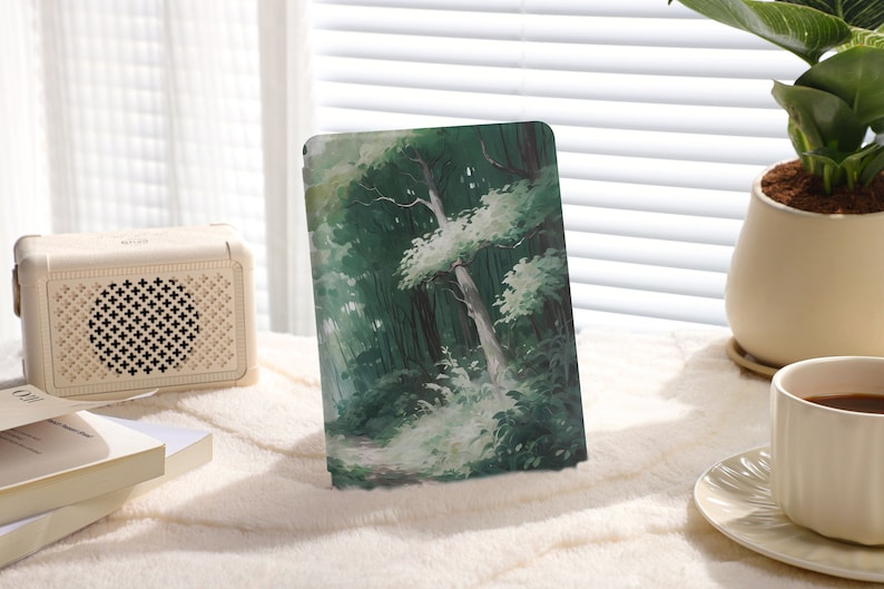 Forest All New Kindle Paperwhite 2021/2022 Case, Paperwhite 6.8 Case Kindle 10th 11th Gen, Paperwhite 6.8 Case Cover image 1