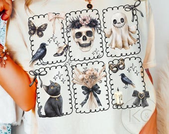 Retro Halloween Shirt, Long Live Halloween, Vintage Retro Halloween, Fall Apparel,Spooky Season Skelly Shirt Comfort Colors® Fall T-shirt.