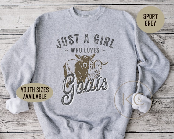 Just A Girl Who Loves Goats T Shirt Goat Lover Just A Girl Who Loves Goats T Shirt Goat Lover