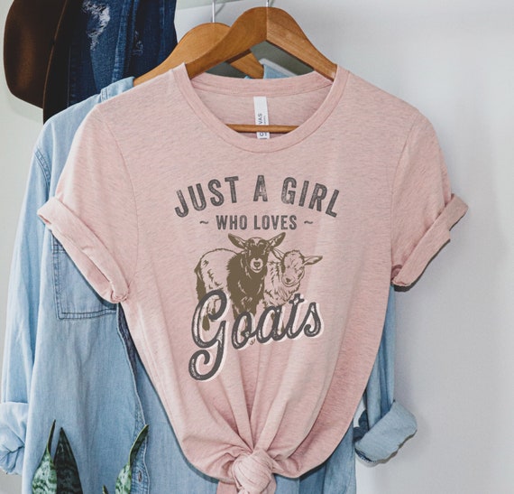 Crazy Goat Lady T-Shirt For Goat Moms Crazy Goat Lady T-Shirt For Goat Moms