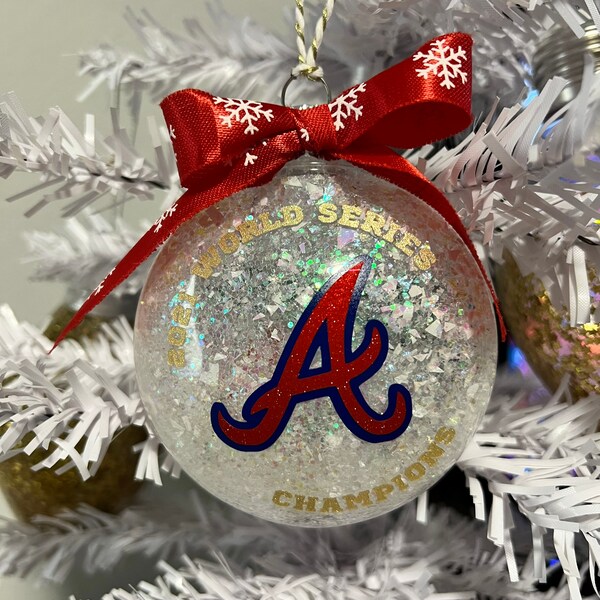 Atlanta Braves Ornament 2021 World Series Championship