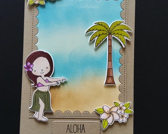 Carte Polynesie Etsy