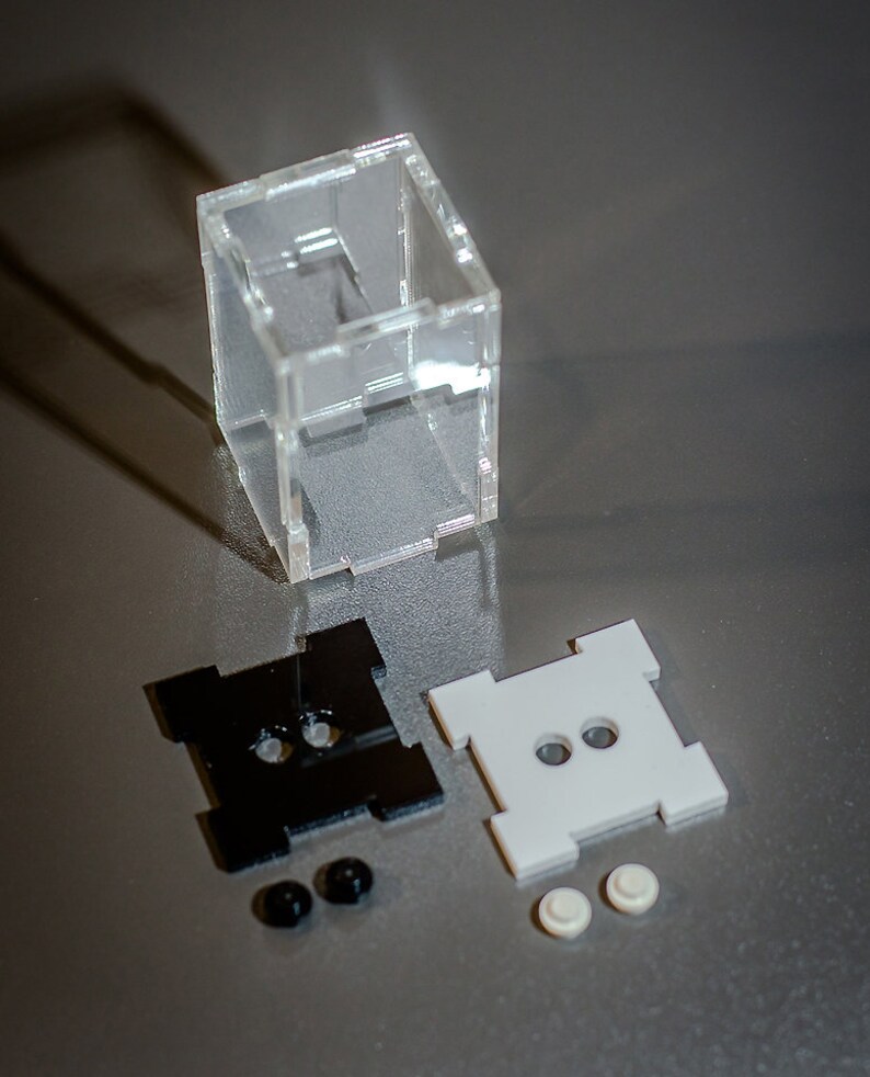 acrylic minifigure display case