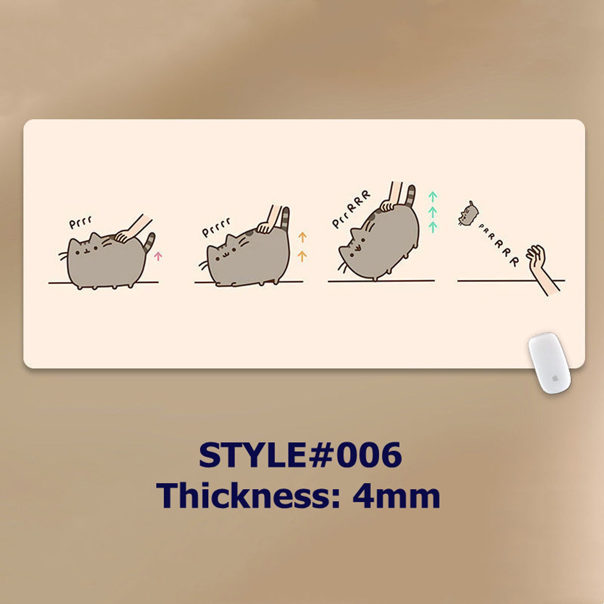 Deskmat Large Mouse Pad Cute Desk Pad Kawaii Keyboard Mat Long Etsy Australia