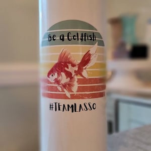 Be A Goldfish retro sun 20oz stainless steel tumbler!