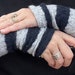 see more listings in the Stripe Fingerless Gloves section