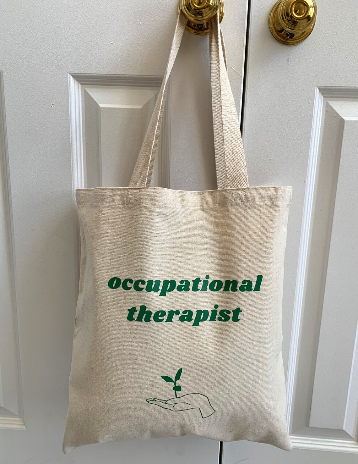 Occupational therapist tote bag ot canvas tote Etsy