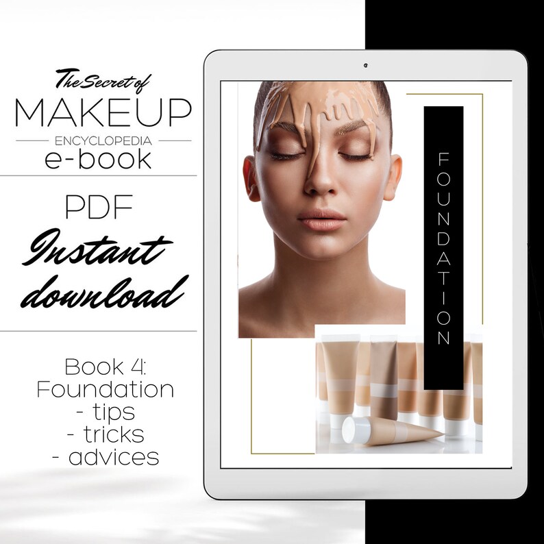 EBook 4 Foundation The Secret of MAKEUP Encyclopedia Etsy
