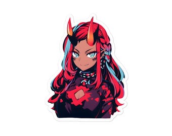 Pegatina de anime Waifu