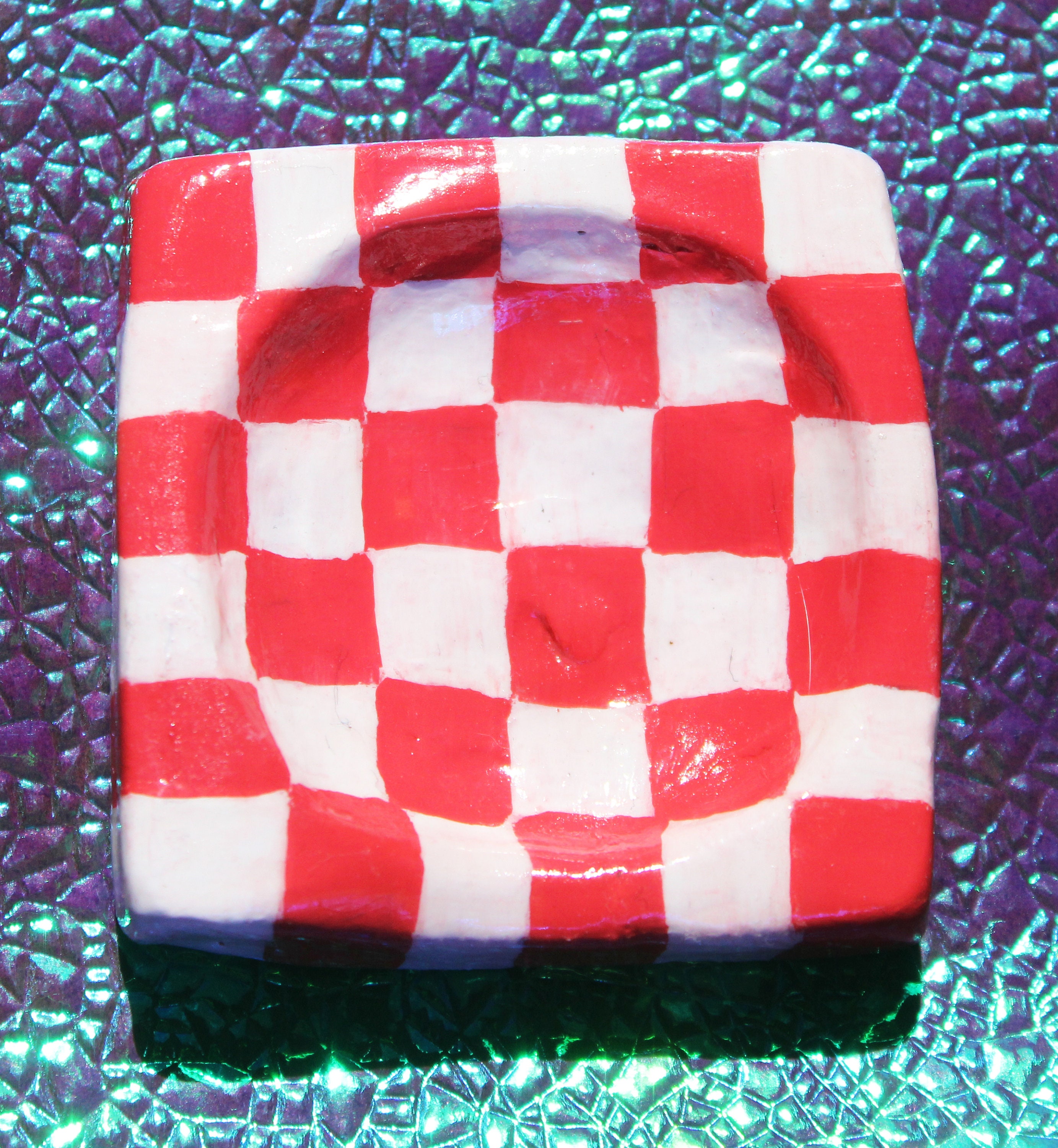 CUSTOM handmade polymer clay ashtrays/ trinket dish tray knick Etsy