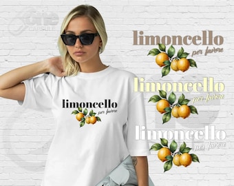Limoncello Zitronen PNG | Amalfi Küste Italienisches Design (Digitale Datei)