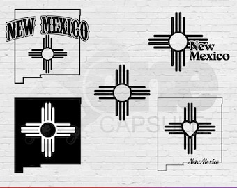New Mexico Zia Symbol | New Mexico Map Svg | Zia New Mexico Svg, Png, Jpg, Ai, Cdr Design Zia New Mexico Flag