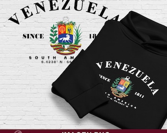 Venezuela Since 1811 | Escudo de Venezuela Original | PNG Digital Files