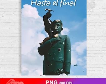 Venezuela Statue Png | Anti-Dictatorship Design (Digital Download)