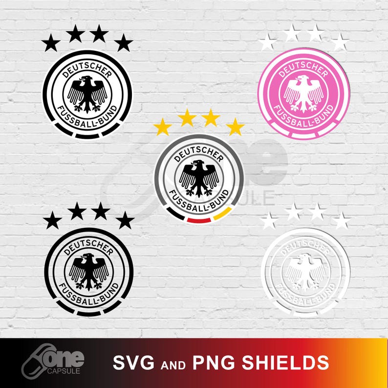 Germany Home Jersey Font Svg Vector 2024 New Deutschland Design Font ...