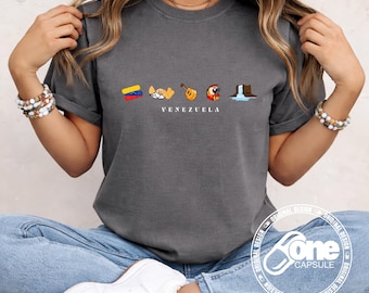 Venezuela Iconos | Emblemas de Venezuela | Venezuelan Symbols | PNG Digital Files