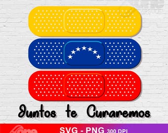 „Venezuela Bandagen Pride Design“ – SVG, PNG (Digitaler Download)
