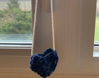 Crochet Crystal Hanging Pouch