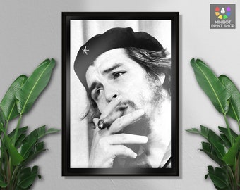 Che Guevara, Revolutionary Photograph Poster, Revolution, Quality Prints, Wall decor,  Wall Art, Wall Hangings