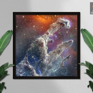 James Webb Weltraumteleskop, Die Säulen der Schöpfung, Milchstraßengalaxie, Qualitätsdrucke, Wanddekor, Wandkunst, Wohnkultur, Cooles Weltraum Poster