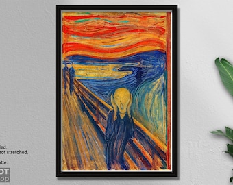 5x7 叫び 写真 1893 絵画 エドヴァルド・ムンク、怖い写真、美しい