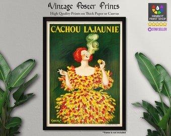 Cachou Lajaunie Vintage Advertising Poster by Cappiello