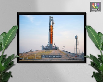 Artemis 1 Launch Poster: NASA Space Shuttle Print