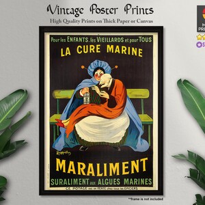 Vintage Kunst Poster, Maraliment (1920), Französische Kunst, Werbeplakate, Vintage Poster, Vintage Kunst, Qualitätsdrucke, Wandkunst