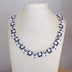 Black and White and Swarovski