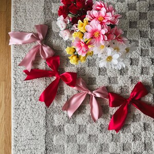 The Coquette Bow Garland | Valentines Garland | Holidays | Mantel Decor | Home Decor | Boho | Holiday Decor | Gifts for her | Banner