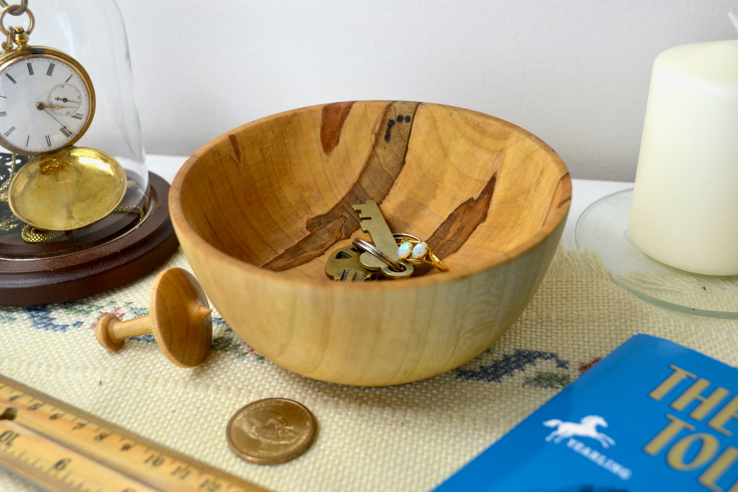 5 inch ambrosia maple bowl