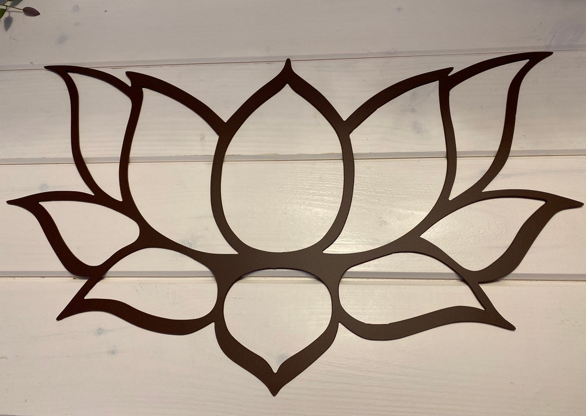 Lotus Flower Wall Art Lotus Flower Home Decor Home Decor Etsy