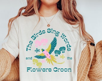 Tiki Room Shirt pinks and greens