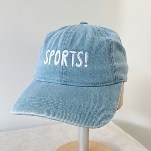 Sports! Denim Dad Hat