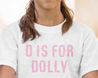 D is for Dolly Kids Shirt, Dolly Youth Tee