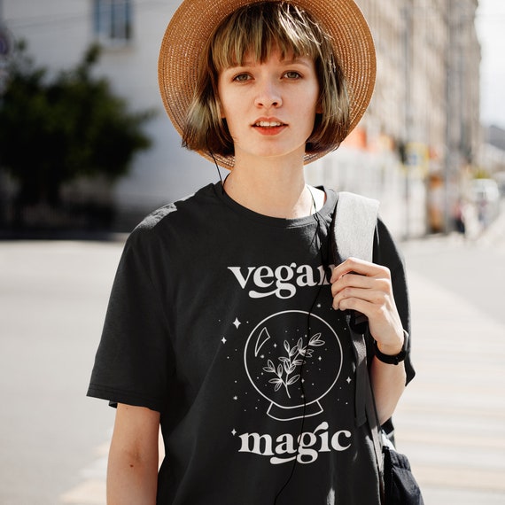 Magic Shirt Vegan Tshirts Vegan Clothing - Etsy