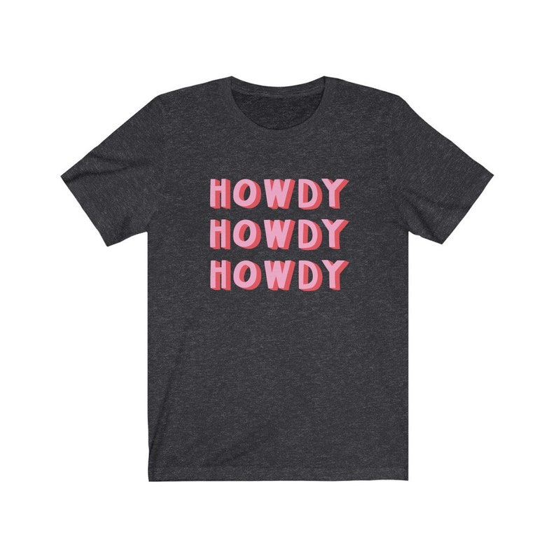 Howdy Shirt Country music shirts Nashville tshirt bachelorette Tee womens clothing Cute Top Trendy Shirts For Women image 6