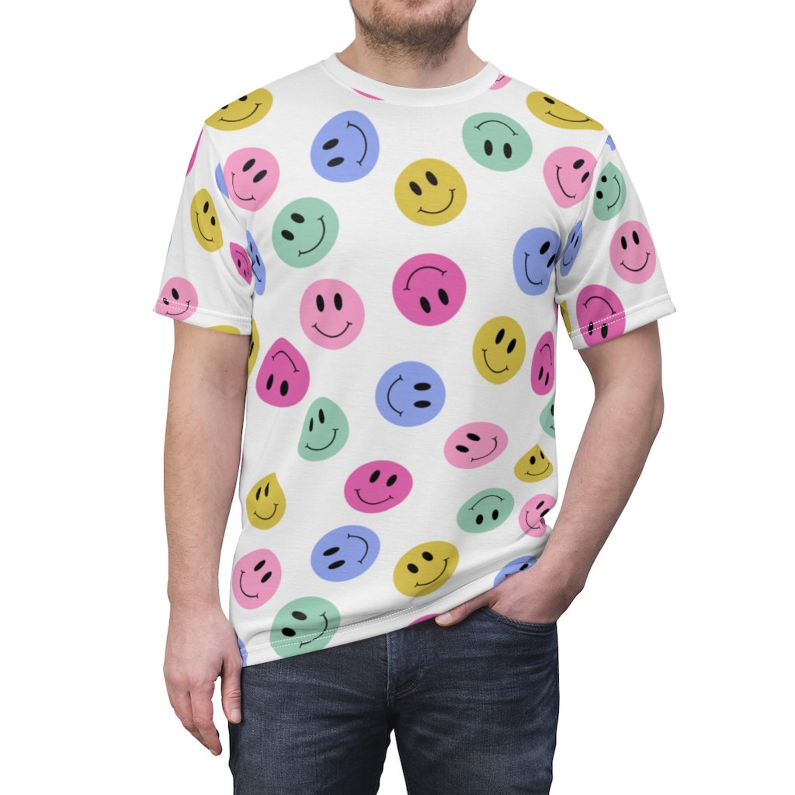 Smiley Unisex Shirt retro smiley tee smilies shirt smiley Etsy