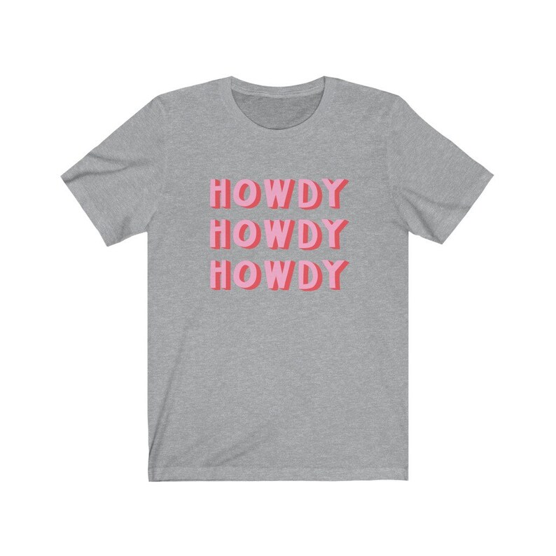 Howdy Shirt Country music shirts Nashville tshirt bachelorette Tee womens clothing Cute Top Trendy Shirts For Women image 5