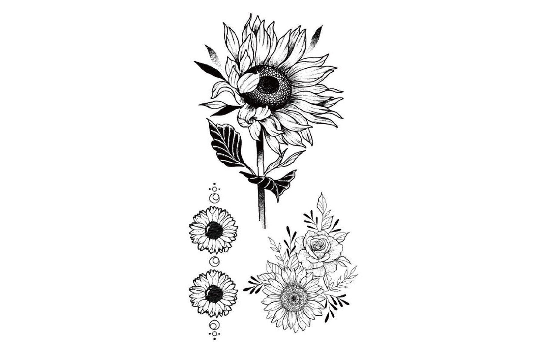 Sunflower Tattoo Designs  CUSTOM TATTOO DESIGN