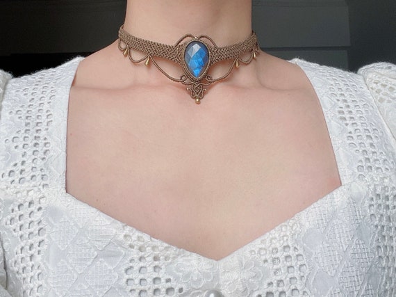 Labradorite choker hotsell