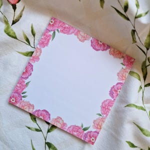 Peony Notes: Watercolor Floral Design