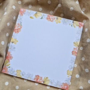 Autumn Florals Notes