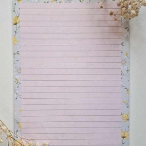 Autumn Floral Notepad