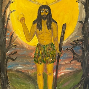 Cernunnos-gebedskaart