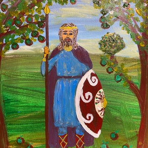 Afallach gebedskaart