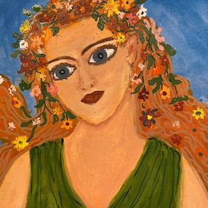 Flora gebedskaart