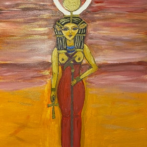 Hathor Gebetskarte