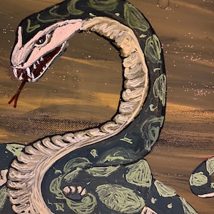 Delphic Python gebedskaart